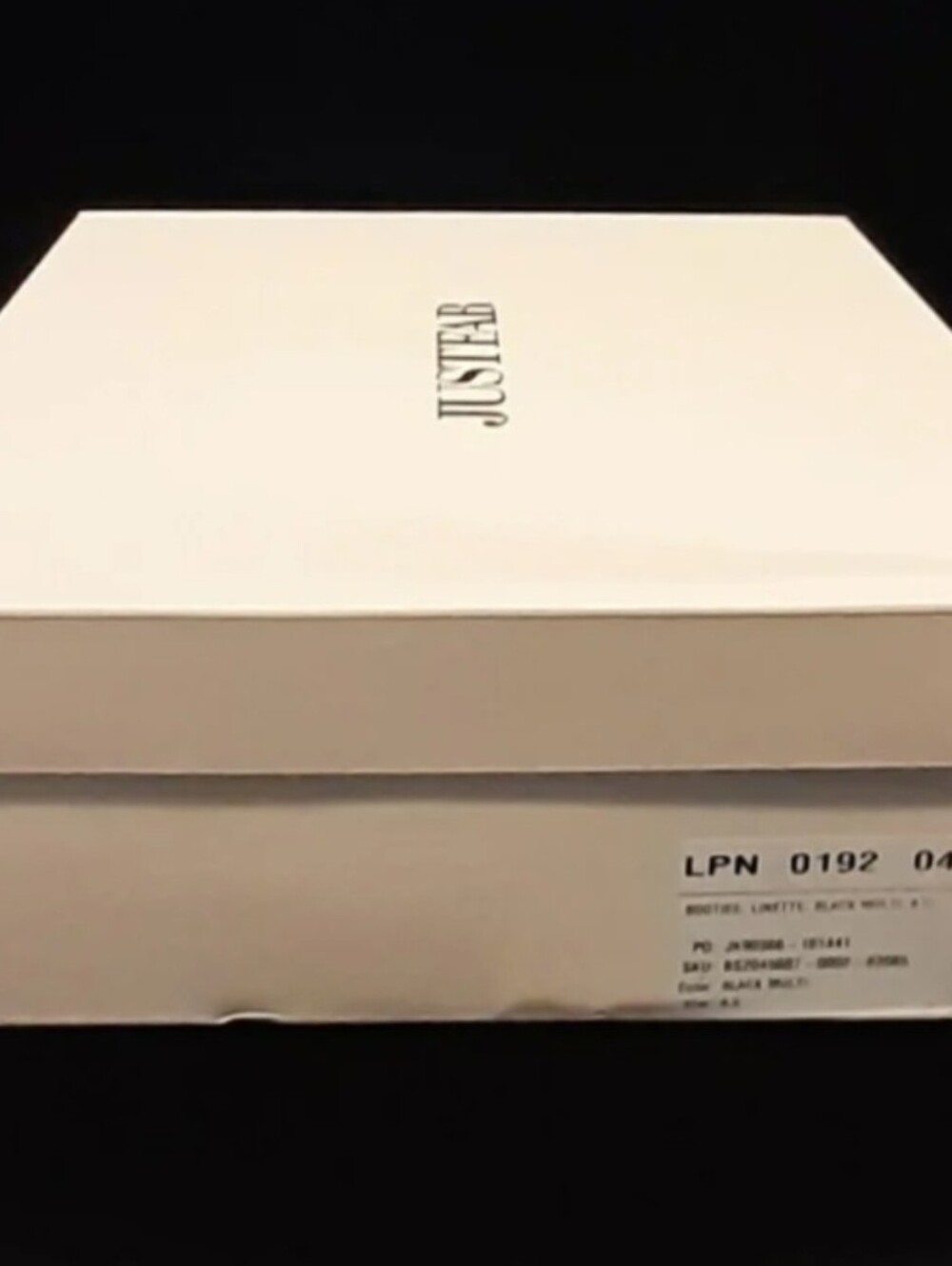 NIB Linette Color Block Booties Black Multi 8.5 - Picture 7 of 7